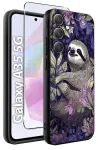 Etui do Samsung Galaxy A35 5G malowane wzór zwierzęta ze szkłem