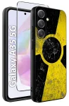 Etui do Samsung Galaxy A35 5G malowane wzór męski ze szkłem