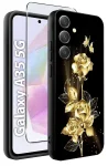 Etui do Samsung Galaxy A35 5G malowane wzór damski ze szkłem