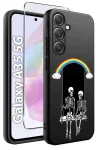 Etui do Samsung Galaxy A35 5G malowane wzór fajny ze szkłem