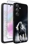 Etui do Samsung Galaxy A35 5G malowane wzór zwierzęta ze szkłem