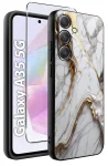 Etui do Samsung Galaxy A35 5G malowane wzór kobiecy ze szkłem