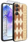 Etui do Samsung Galaxy A55 5G malowane wzór dla dzieci ze szkłem