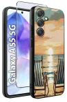 Etui do Samsung Galaxy A55 5G malowane wzór fajny ze szkłem