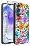 Etui do Samsung Galaxy A55 5G malowane wzór dla dziewczynki ze szkłem