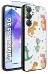 Etui do Samsung Galaxy A55 5G malowane wzór dla dzieci ze szkłem