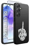 Etui do Samsung Galaxy A55 5G malowane wzór męski ze szkłem