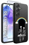 Etui do Samsung Galaxy A55 5G malowane wzór fajny ze szkłem