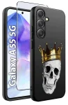 Etui do Samsung Galaxy A55 5G malowane wzór dla chłopca ze szkłem