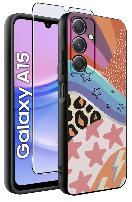 etui-do-samsung-galaxy-a15-malowane-wzor-ze-szklem