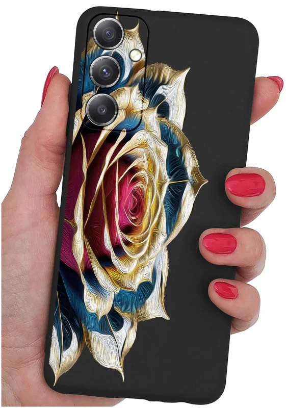 etui-do-samsung-galaxy-a15-malowane-wzor-ze-szklem