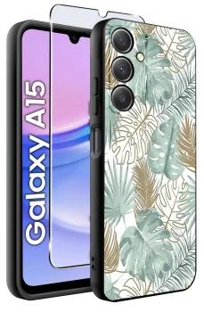 Etui do Samsung Galaxy A15 malowane wzór fajny ze szkłem