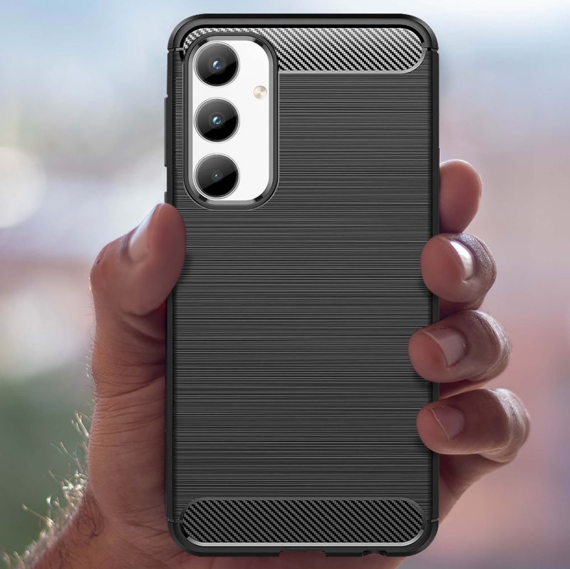 etui-do-samsung-galaxy-m55-5g-czarne-carbon-ze-szklem