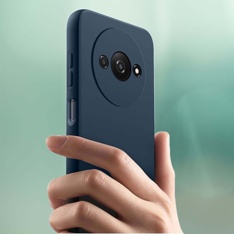 etui-do-xiaomi-redmi-a3-granatowe-matowe-ze-szklem
