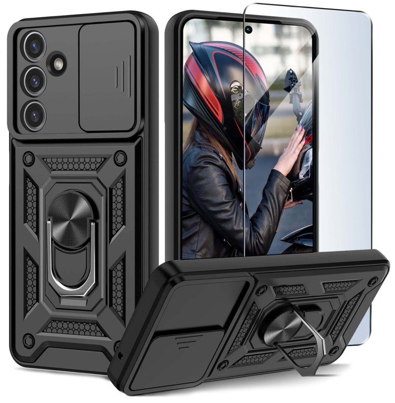 etui-do-samsung-galaxy-m55-5g-pancerne-ring-z-oslona-na-aparat-czarne-ze-szklem