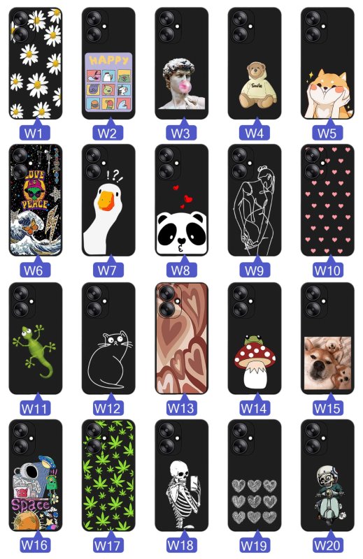 etui-do-xiaomi-redmi-13c-5g-rozne-wzory-ze-szklem