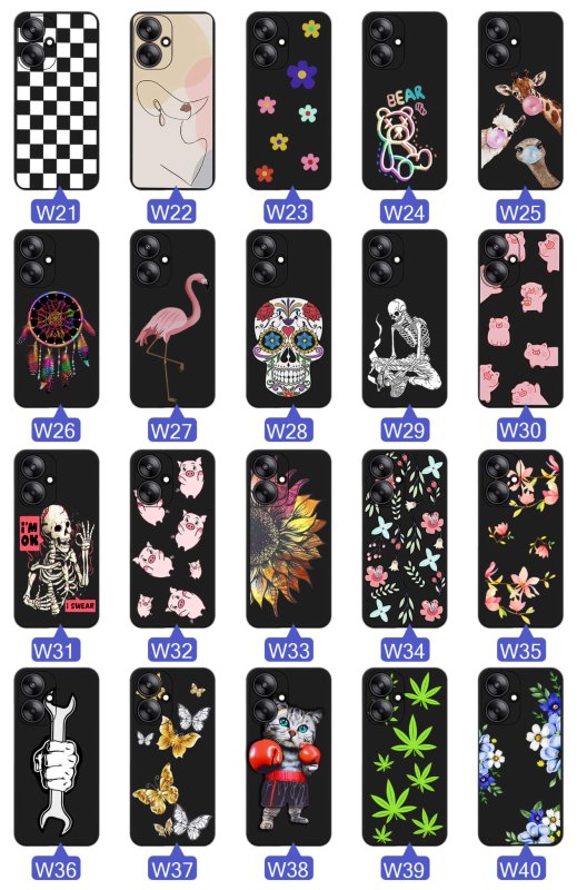 etui-do-xiaomi-redmi-13c-5g-rozne-wzory-ze-szklem