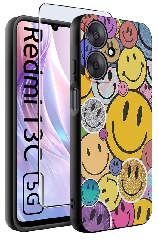 etui-do-xiaomi-redmi-13c-5g-rozne-wzory-ze-szklem
