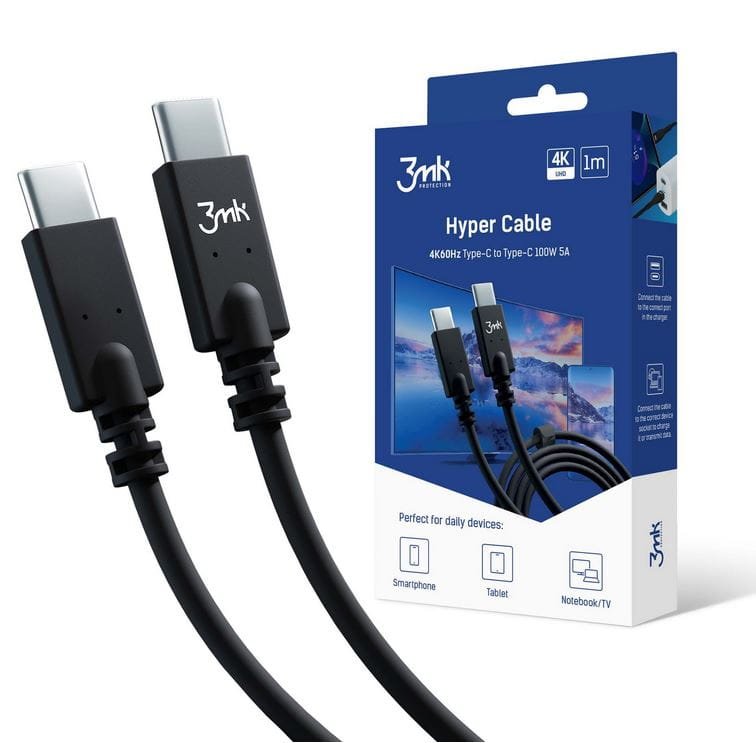 kabel-3mk-usb-c-1-metr-czarny-4k60hz-hyber-cable