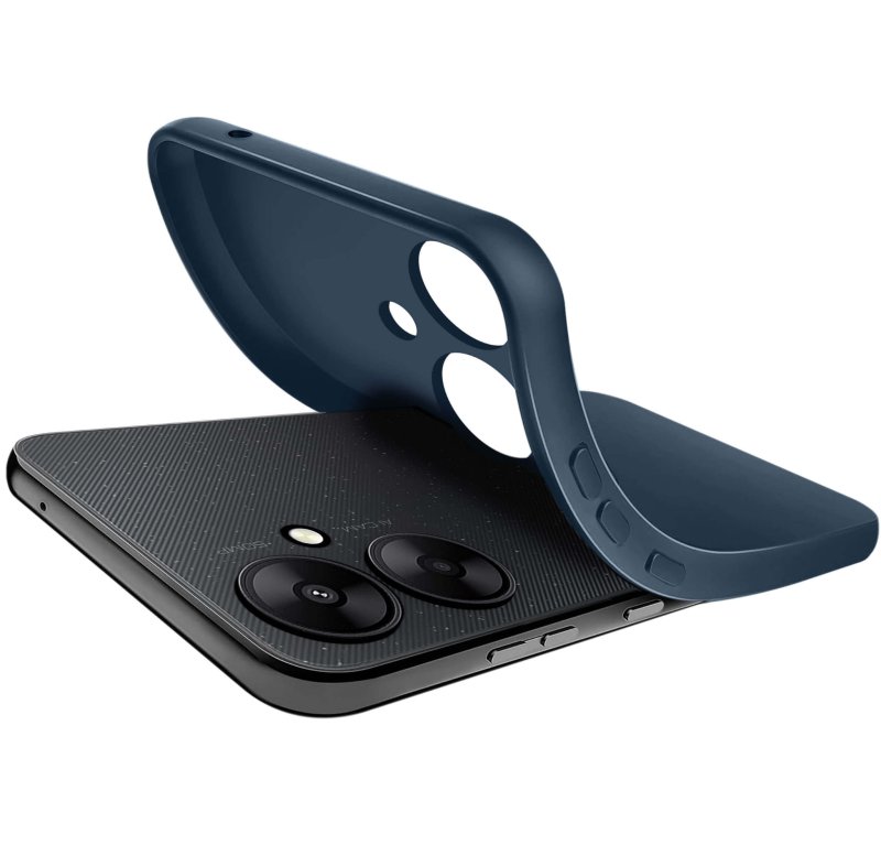 etui-do-xiaomi-redmi-13c-5g-granatowe-matowe-ze-szklem