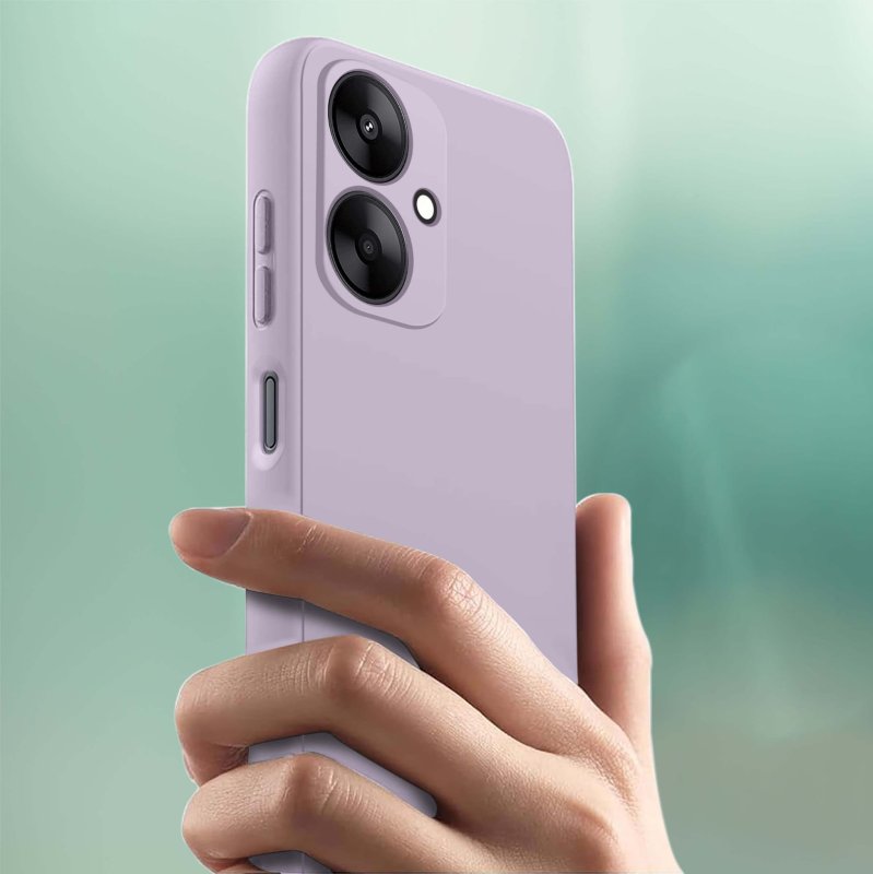 etui-do-xiaomi-redmi-13c-5g-pastelowy-fiolet-matowe-ze-szklem