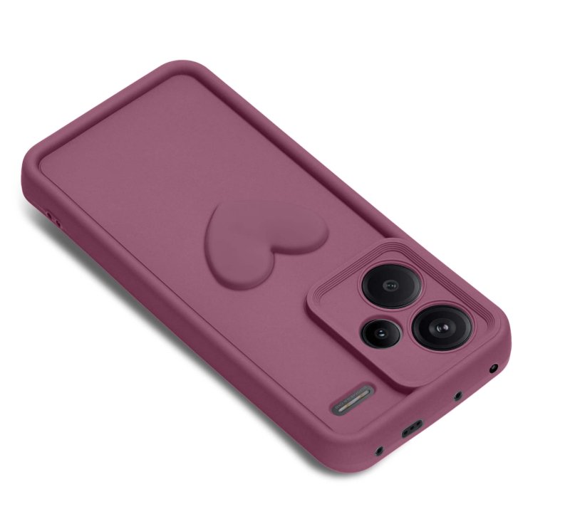 etui-do-xiaomi-redmi-note-13-pro-plus-5g-silikonowe-serce-burgundowe