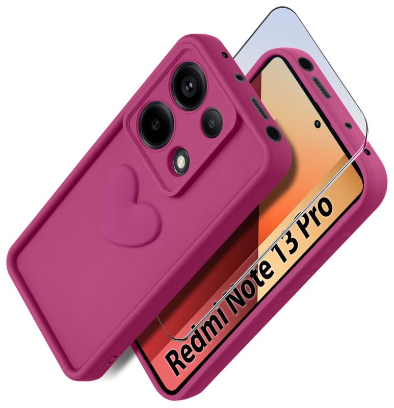 etui-do-xiaomi-redmi-note-13-pro-4g-silikonowe-serce-rozowe-ze-szklem