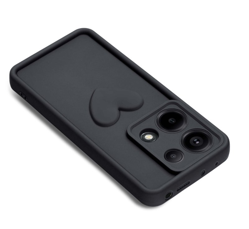 etui-do-xiaomi-redmi-note-13-pro-4g-silikonowe-serce-czarne-ze-szklem