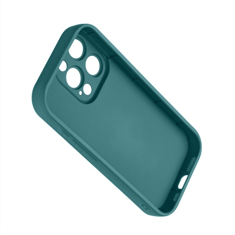 etui-do-iphone-14-pro-silikonowe-serce-zielone-ze-szklem