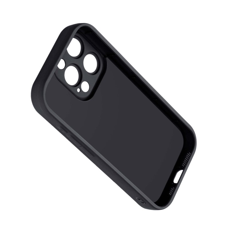 etui-do-iphone-14-pro-silikonowe-serce-czarne-ze-szklem