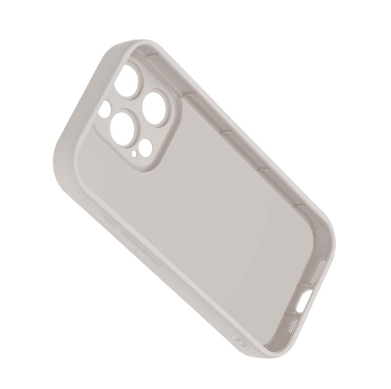 etui-do-iphone-14-pro-silikonowe-serce-białe-ze-szklem