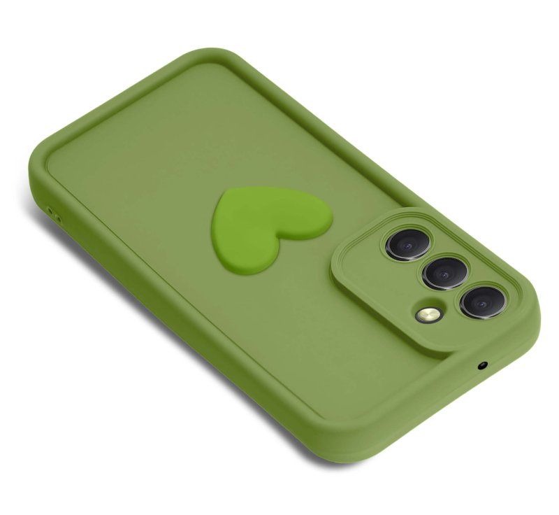 etui-do-samsung-galaxy-a15-5g-silikonowe-serce-limonkowe-ze-szklem