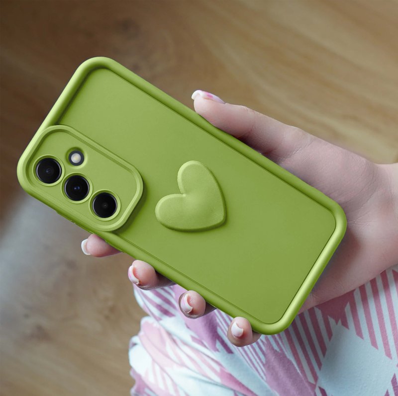 etui-do-samsung-galaxy-a15-5g-silikonowe-serce-limonkowe-ze-szklem