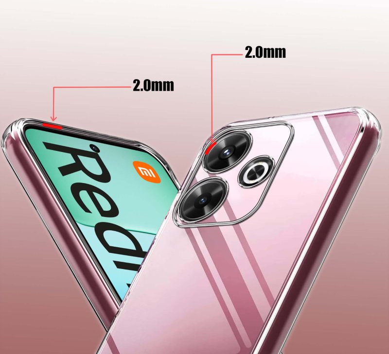 etui-do-xiaomi-redmi-13-4g-bezbarwne-wzmacniane-ze-szklem