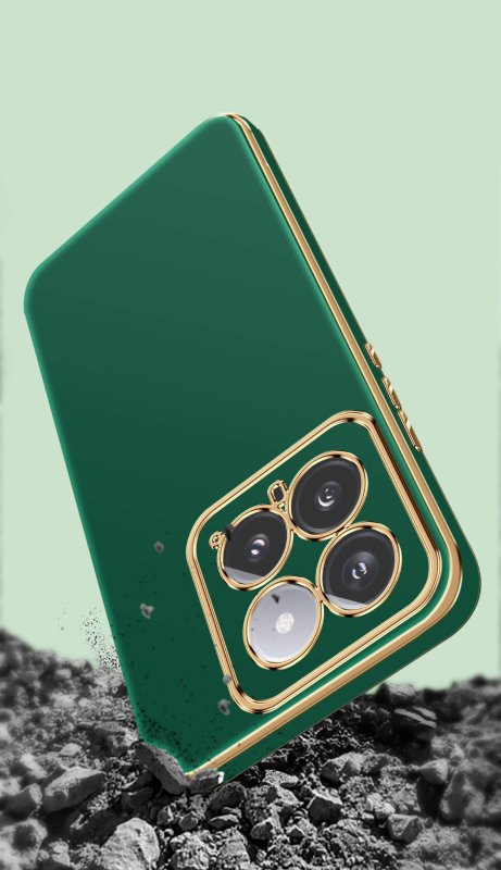 etui-do-xiaomi-14-ze-zlota-ramka-zielone-ze-szklem