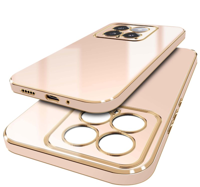 etui-do-xiaomi-14-ze-zlota-ramka-rozowe-ze-szklem