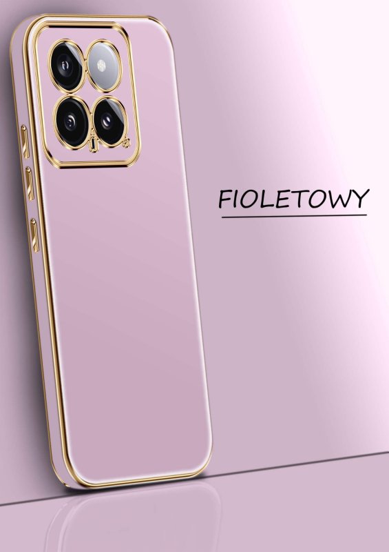 etui-na-telefon-xiaomi-14-ze-zlota-ramka-fioletowe-ze-szklem
