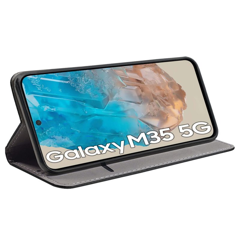 etui-do-samsung-galaxy-m35-5g-czarne-zamykane-ze-szklem