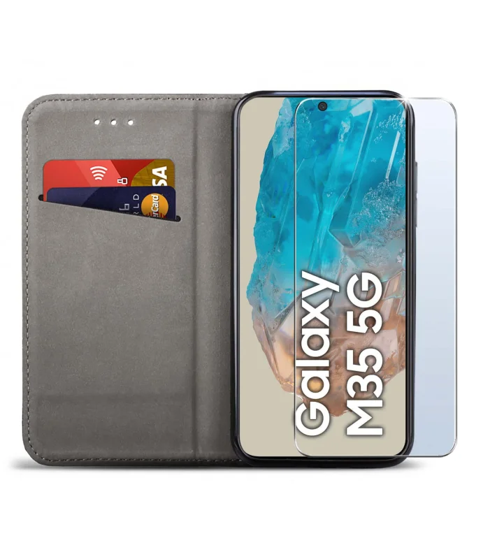 etui-do-samsung-galaxy-m35-5g-granatowe-zamykane-ze-szklem