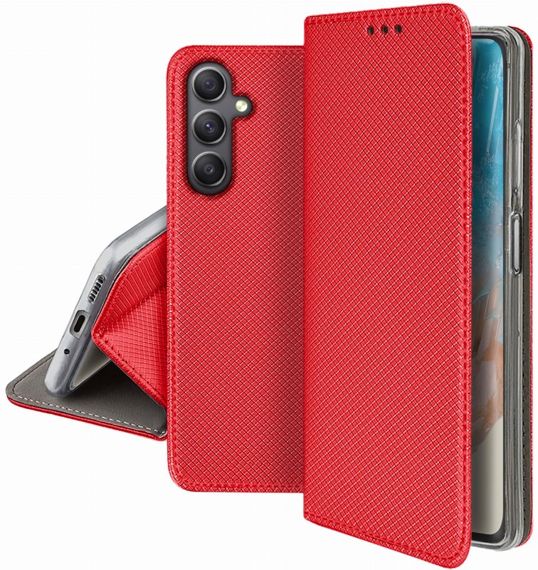 etui-do-samsung-galaxy-m35-5g-czerwone-zamykane-ze-szklem