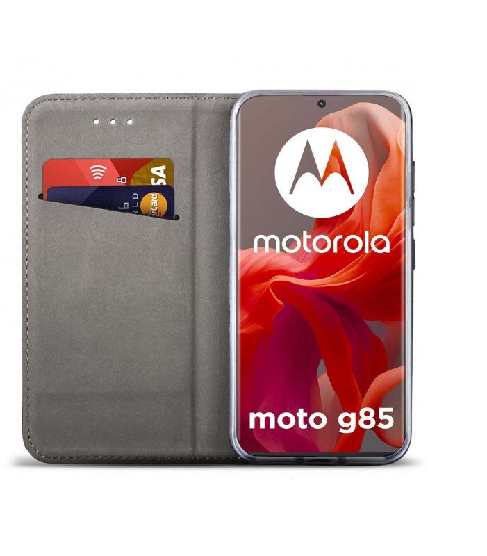 etui-do-motorola-moto-g85-czerwone-zamykane