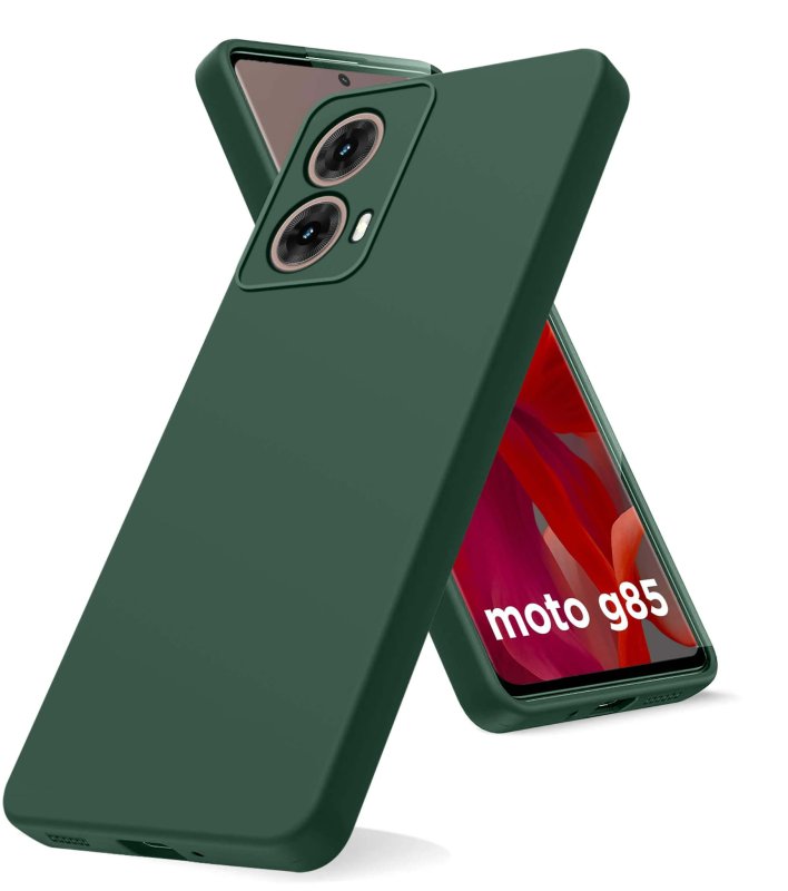 etui-do-motorola-moto-g85-zielone-matowe