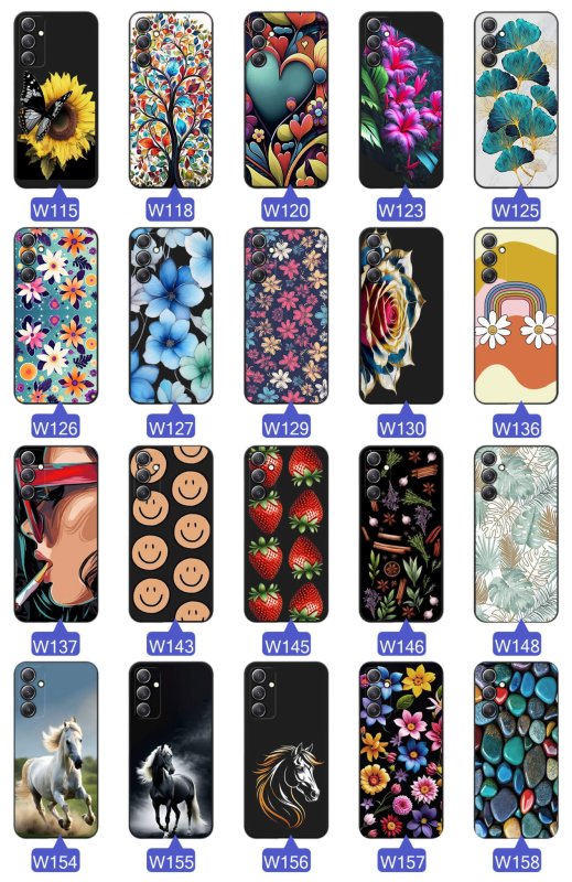 etui-do-samsung-galaxy-a33-rozne-wzory-kolorowe-ze-szklem