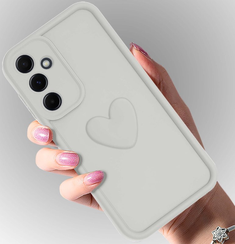 etui-do-samsung-galaxy-a35-5g-silikonowe-serce-biale-ze-szklem