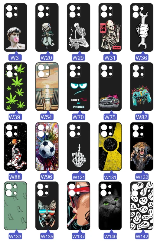 etui-do-xiaomi-redmi-note-13-4g-rozne-wzory-meskie-ze-szklem