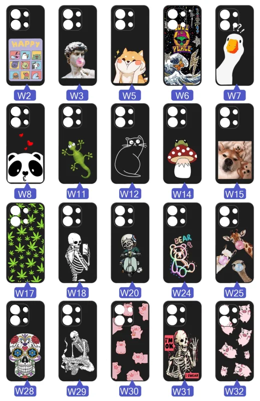 etui-do-xiaomi-redmi-note-13-4g-rozne-wzory-smieszne-ze-szklem