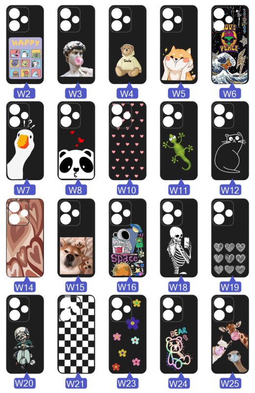 etui-do-xiaomi-redmi-13-4g-rozne-wzory-dla-dzieci-ze-szklem