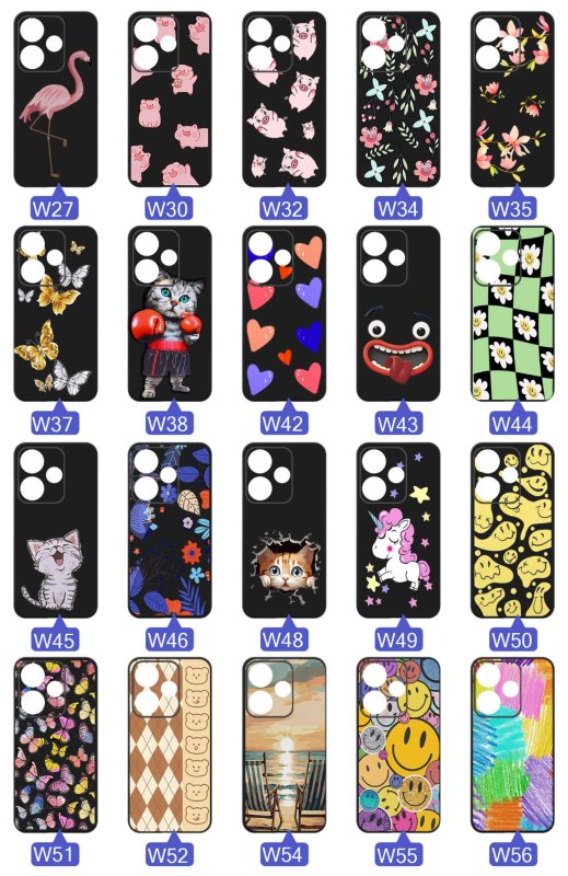etui-do-xiaomi-redmi-13-4g-rozne-wzory-dla-dzieci-ze-szklem