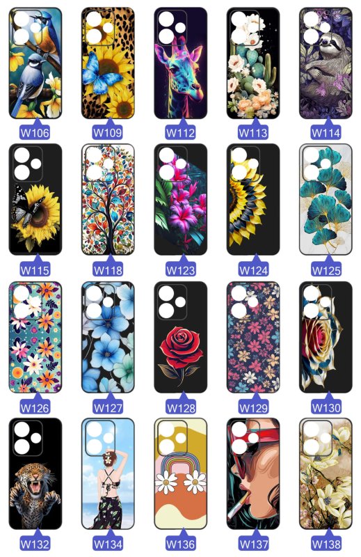etui-do-xiaomi-redmi-13-4g-rozne-wzory-kobiece-ze-szklem