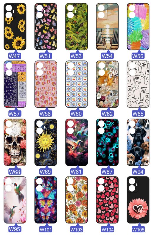 etui-do-realme-c55-rozne-wzory-kobiece-ze-szklem